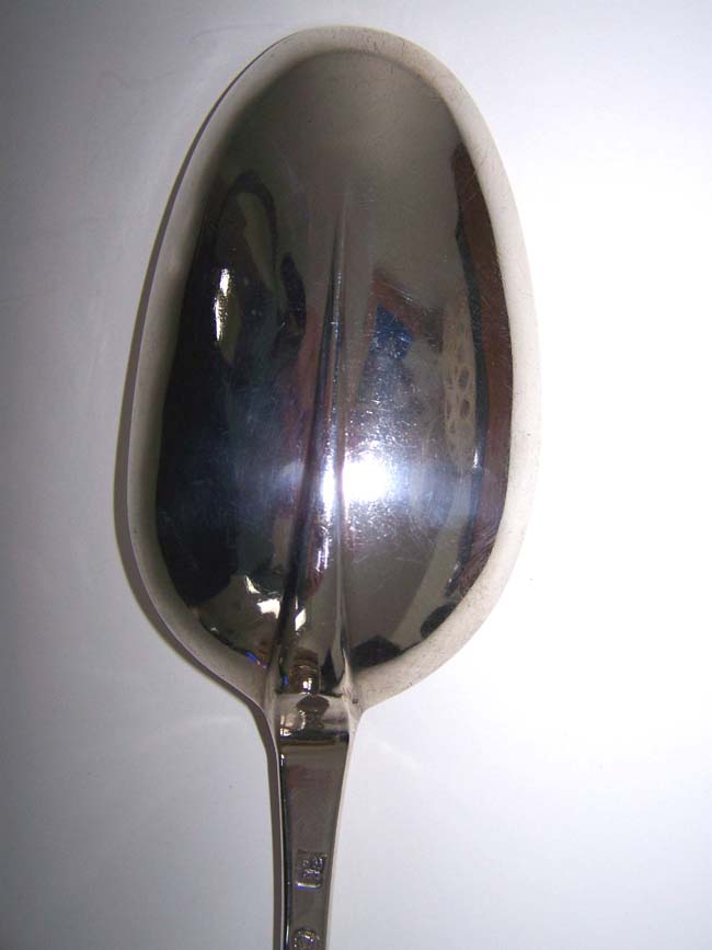 A George II Silver Basting Spoon by Richard Scarlett, London 1726